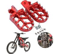 Dirt Bike Foot Pegs Motorcycle Footpegs Foot Pedals Rests CNC for Sur Ron Light Bee S/X Segway X260 X160 CRF150F 2003-2019 CRF230F 2003-2019 Pit Bike Red