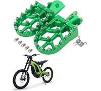 Dirt Bike Foot Pegs Motorcycle Footpegs Foot Pedals Rests CNC for Sur Ron Light Bee S/X Segway X260 X160 CRF150F 2003-2019 CRF230F 2003-2019 Pit Bike Green