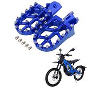 Dirt Bike Foot Pegs Motorcycle Footpegs Foot Pedals Rests CNC for Surron/Light Bee/Sur Ron S/Sur Ron X/X160/X260 CRF150F CRF230F 2003-2017 - Blue