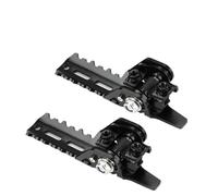 Dirt Bike Footpegs Fit For BMW R1200GS Motorcycle Front Foot Pegs Folding Footrests Clamps 25mm Foot Rests Guard Bar Pedal Foot Pedals Rests(Black)