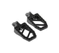 Dirt Bike Footpegs Foot Pegs Rear Footrest Foot Pedal Fit For Harley Softail 2018-2022 Fat Boy Street Bob Low Rider Slim Deluxe Motorbike Foot Rests(Front Black)