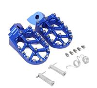 Dirt Bike Footpegs Motorcycle Foot Pegs Footpeg Pedals FootRest Fit For YAMAHA YZ 65 85 125 250 125X 250X 250FX 450FX WRF 250 Motorcycle Foot Pegs(Blue pin)