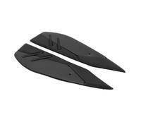 Dirt Bike Footpegs Motorcycle Footrest Foot Pads Pedal Plate Pedals Fit For XMAX125 XMAX250 XMAX300 XMAX400 2017-2024 Motorbike Foot Rests(Behind - Black)