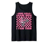 Dirt Bike Girl Dirt Biking Some Girls Chase Boys I Pass Them Tank Top
