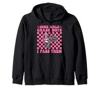 Dirt Bike Girl Dirt Biking Some Girls Chase Boys I Pass Them Zip Hoodie