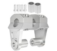 Dirt Bike Handlebar Riser - Handle Bar Mount Clamp | Anti-Vibration Motorcycle Accessories for Cruiser Winter Riding Adventure Touring ATV