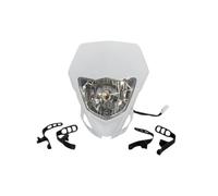 Dirt Bike Headlight Cover Fairing Motocross Head Lamp Light Compatible With WR 250 450 WR250FK WR450F Supermoto White(Headlight Assembly)