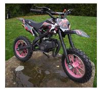 Dirt bike Motorbike Motocross Scrambler Pink 50cc 2 Stroke Petrol