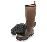 Dirt Boot Mudder Waterproof Neoprene Wellingtons Muck Field Hunting Boots (Brown, uk_footwear_size_system, adult, men, numeric, wide, numeric_8)