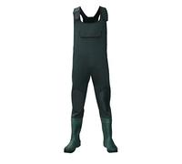 Dirt Boot Neoprene Chest Waders 100% Waterproof Coarse Fishing Muck Wader (9, Green)