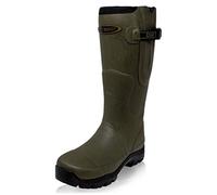 Dirt Boot Neoprene Fleece Lined Rubber Wellington Muck Wellies Thermal Winter Boots (Green, numeric_6)