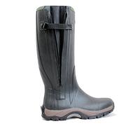 Dirt Boot Neoprene Rubber Wellington MUCK Boot PRO Sport Hunt Zip (Green, numeric_4)
