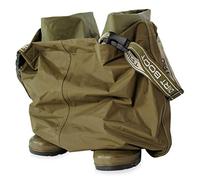 Dirt Boots Amphibian Chest Waders 100% Waterproof Nylon Wader (Green, numeric_7)