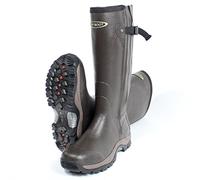 Dirt Boots Neoprene Rubber Wellington MUCK Boot PRO Sport Hunt Zip (Brown, numeric_8)
