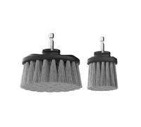 Dirt Devil Medium Bristle Cleaning Brush, Black, 2” & 3.5”