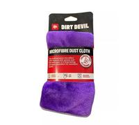 Dirt Devil Microfibre Reusable Cleaning Cloth 30 x 30cm Purple - Microfibre Cloths - 30 x 30cm