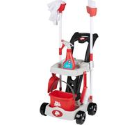 Dirt Devil Toy Cleaning Trolley - Cleaning Toys for Children from 3 Years - Including Broom, Bucket, Spray Bottle, Hand Sweeper - Toy Cleaning Set with Accessories