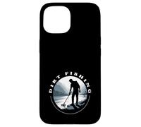 Dirt Fishing Metal Detecting River Hunter Hobby Case for iPhone 15