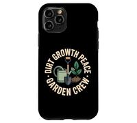 Dirt Growth Peace Garden Crew Planting Case for iPhone 11 Pro