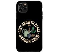 Dirt Growth Peace Garden Crew Planting Case for iPhone 11 Pro Max