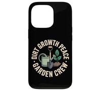 Dirt Growth Peace Garden Crew Planting Case for iPhone 13 Pro