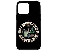 Dirt Growth Peace Garden Crew Planting Case for iPhone 13 Pro Max