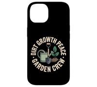 Dirt Growth Peace Garden Crew Planting Case for iPhone 14