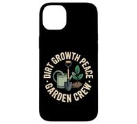 Dirt Growth Peace Garden Crew Planting Case for iPhone 14 Plus