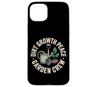 Dirt Growth Peace Garden Crew Planting Case for iPhone 15 Plus