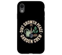 Dirt Growth Peace Garden Crew Planting Case for iPhone XR