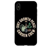 Dirt Growth Peace Garden Crew Planting Case for iPhone XS Max