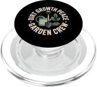 Dirt Growth Peace Garden Crew Planting PopSockets PopGrip for MagSafe