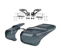 Dirt Guards - Heavy Duty Hand Protector, Mount Shield | Handlebar Windshield for Enduro, MX, Trail, Offroad Racing, Win Wind and Rain, for Most Motorcycle, Scooter, Motorcycle Bikes
