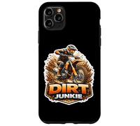 Dirt Junkie Funny Dirtbike Rider Addicted To Motocross MX Case for iPhone 11 Pro Max