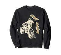 Dirt Junky bike outdoor off road motor cycle mx flat track Sweatshirt