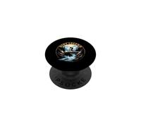 DIRT LEGEND Mountain Biker on Bridge PopSockets Adhesive PopGrip