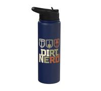 Dirt Nerd Gardener Landscaper Archaeology Geology Digging Stainless Steel Insulated Water Bottle