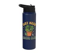 Dirt Nerd Social Club Stainless Steel Insulated Water Bottle