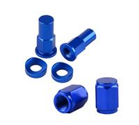 Dirt Pit Bike Aluminum Tire Air Clamp Screw Rim Nut Spacer Valve Stem Cap Motorcycle Modified Spare Tire Screw Down Clamp