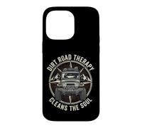 Dirt Road Therapy Cleans The Soul Vintage 4x4 Off-Road Case for iPhone 14 Pro Max