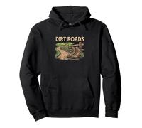 Dirt Roads Country Living Rural Life Homestead Pullover Hoodie
