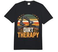 Dirt Therapy Excavator Operator Earthmoving Comfort Colors Adult Heavyweight T-Shirt