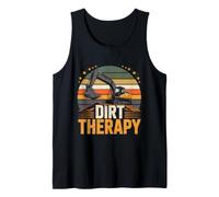 Dirt Therapy Excavator Operator Earthmoving Tank Top