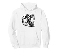 Dirt Track Racing American Flag Short Local Oval Pride Pullover Hoodie