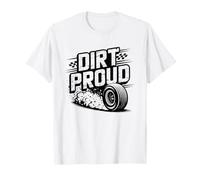 Dirt Track Racing American Flag Short Local Oval Pride T-Shirt