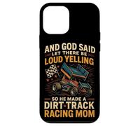 Dirt Track Racing Race Mom Grandma Retro Sprint Car And God Case for iPhone 12 mini