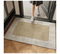 Dirt Trapper Door Mat, Non-Slip Absorbent Entry Rug for Muddy Shoes & Paws - Washable Dog Doormat, Stain Resistant Indoor/Outdoor Carpet for Front/Back Door, High Traffic (N,40x60cm)