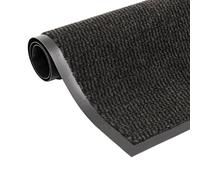 Dirt Trapper Mat, Rectangular, Tufted, 60 x 90 cm, Black, Non-Slip, Weatherproof, Washable, Ideal as a Doormat, Door Mat, Clean Mat for Indoor and Outdoor Use, Protects Against Moisture and Dust