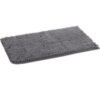 Dirt-trapping mat Fluffy Rectangle Grey 70.5x41.5x2.5cm