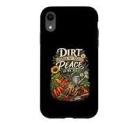 Dirt under my Nails Vegetable Garden Green Thumb Shirt Case for iPhone XR